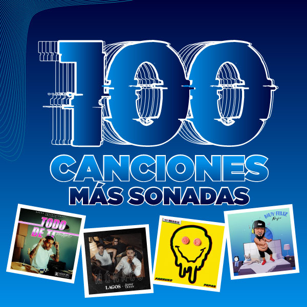 Conozca las 100 canciones mÃ¡s sonadas de la semana 